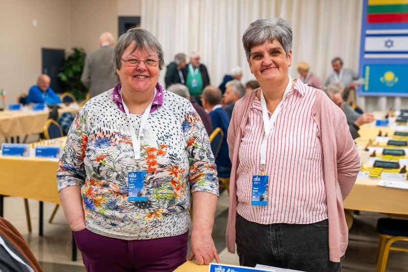 Grant (left) and Howie (Photo by A. Kruzikova; Courtesy AVE CHESS)