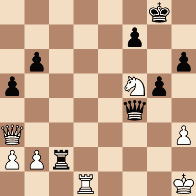 Milan Vidmar vs Max Euwe Chess Puzzle SparkChess