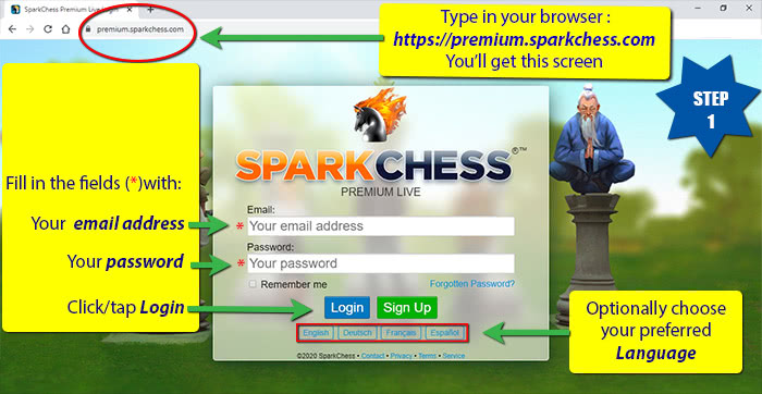 How to use an Invitation Code? - SparkChess