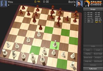 Spark Chess Walkthrough